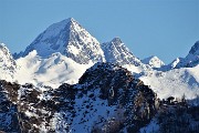 Pizzo Baciamorti e Monte Aralalta, ammantati di neve, con giro ad anello da Capo Foppa di Pizzino il 30 dic. 2019 - FOTOGALLERY